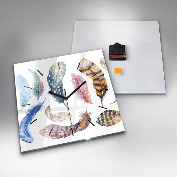 Szögletes fali üvegóra Retro művészeti illusztráció