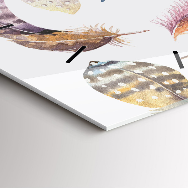 Szögletes fali üvegóra Retro művészeti illusztráció