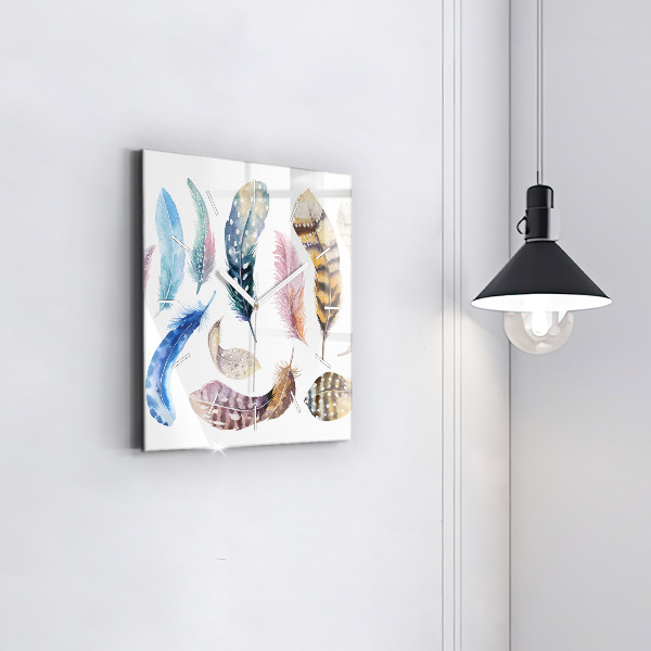 Szögletes fali üvegóra Retro művészeti illusztráció