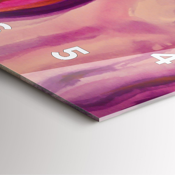 Szögletes fali üvegóra Nők festészete