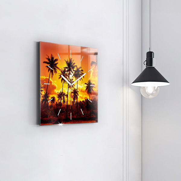 Szögletes fali üvegóra Thaiföld Klong Prao Beach