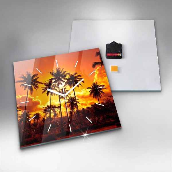 Szögletes fali üvegóra Thaiföld Klong Prao Beach