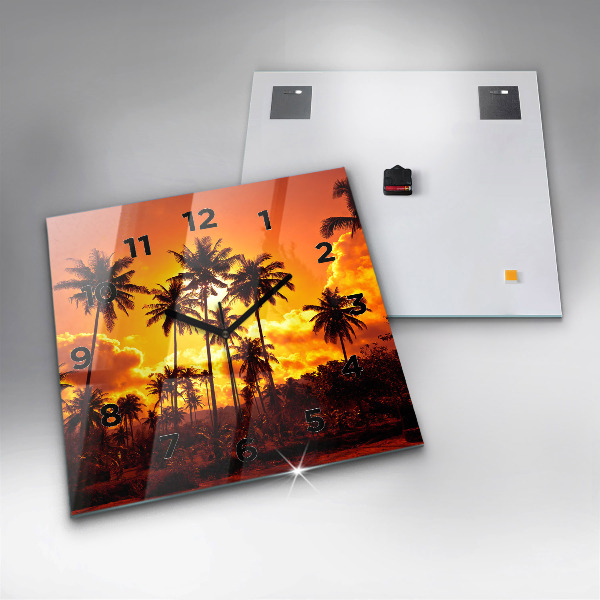 Szögletes fali üvegóra Thaiföld Klong Prao Beach