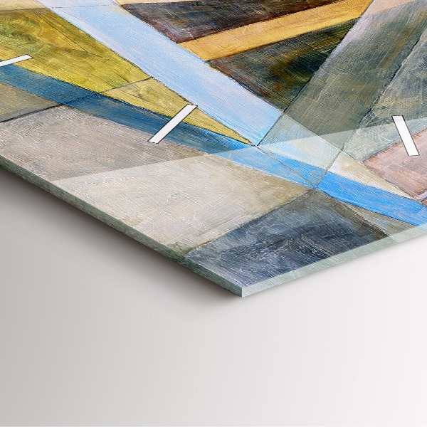 Szögletes fali üvegóra Impresszionista festészet