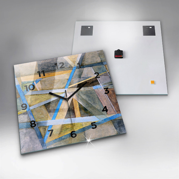 Szögletes fali üvegóra Impresszionista festészet