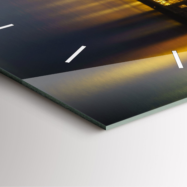 Szögletes fali üvegóra Winchester Palace London