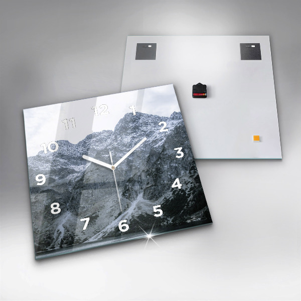 Szögletes fali üvegóra Morskie Oko a Tátrában