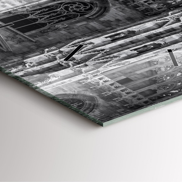 Szögletes fali üvegóra Milánói dóm