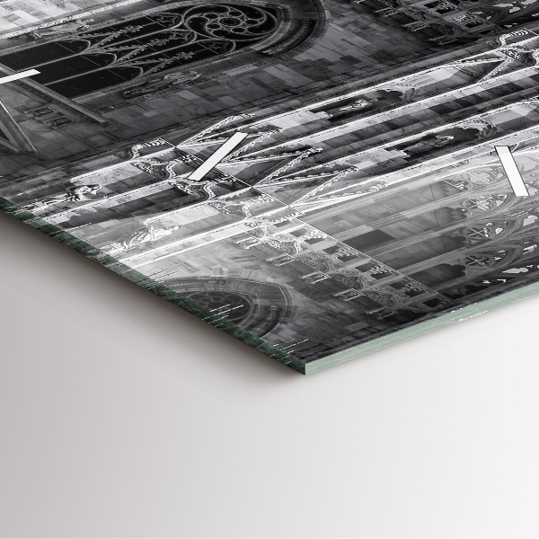 Szögletes fali üvegóra Milánói dóm