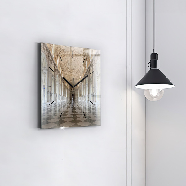 Szögletes fali üvegóra La Veneria Reale Múzeum