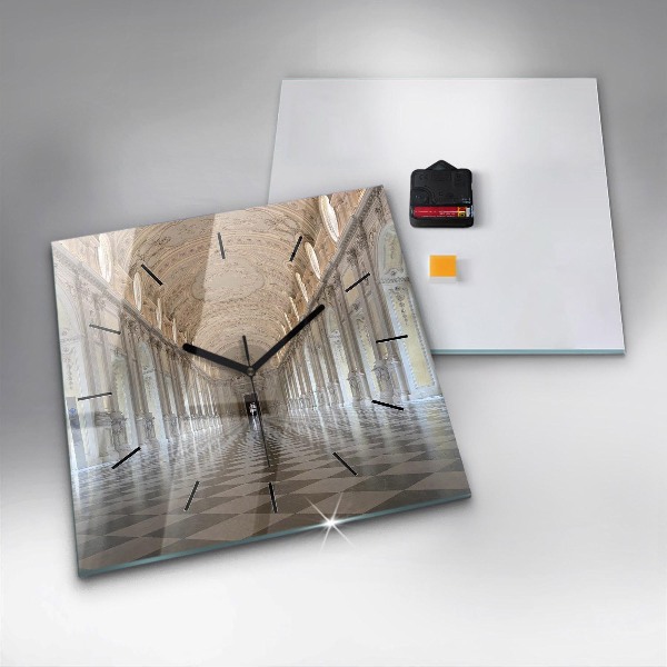 Szögletes fali üvegóra La Veneria Reale Múzeum