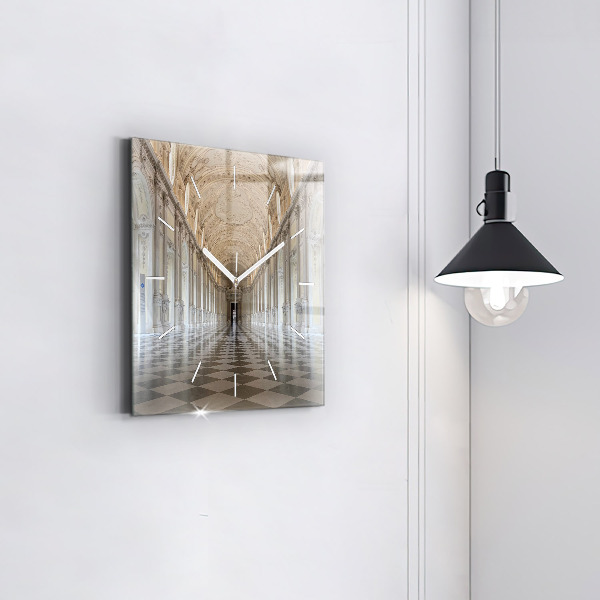 Szögletes fali üvegóra La Veneria Reale Múzeum