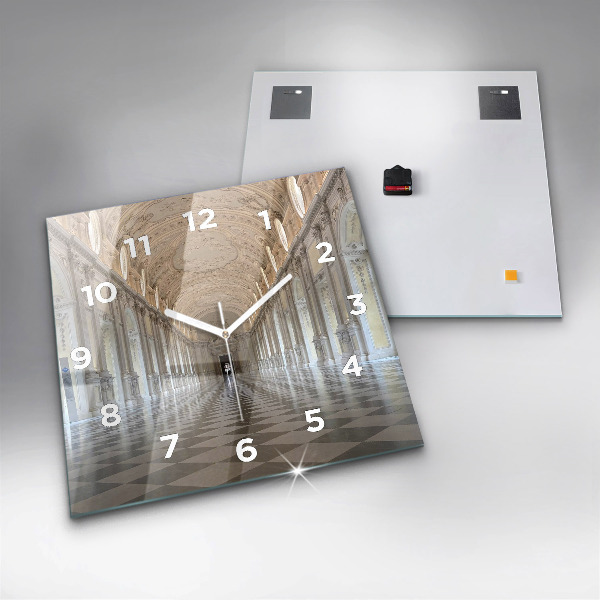 Szögletes fali üvegóra La Veneria Reale Múzeum