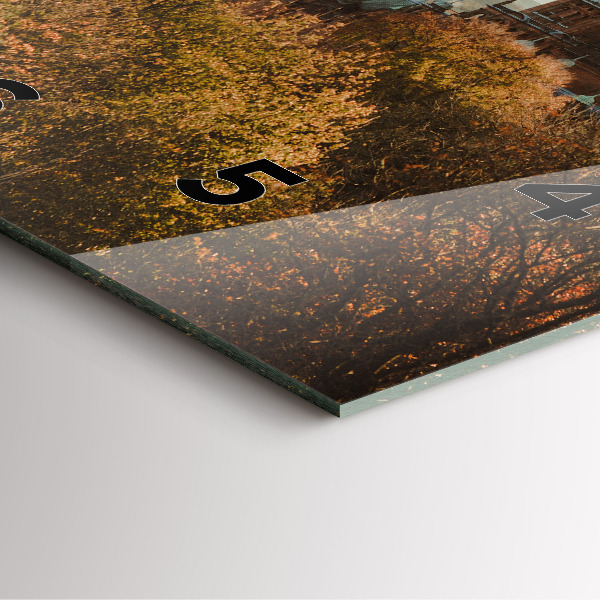 Szögletes fali üvegóra Glasgow Művészeti Galéria