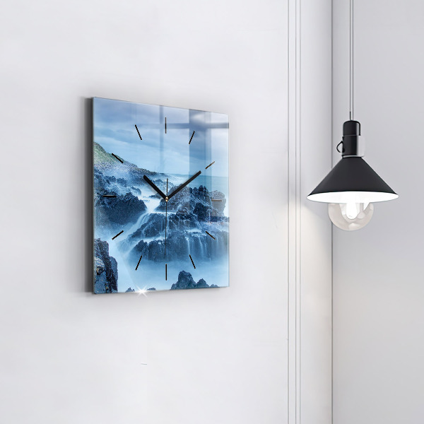 Szögletes fali üvegóra Világítótorony