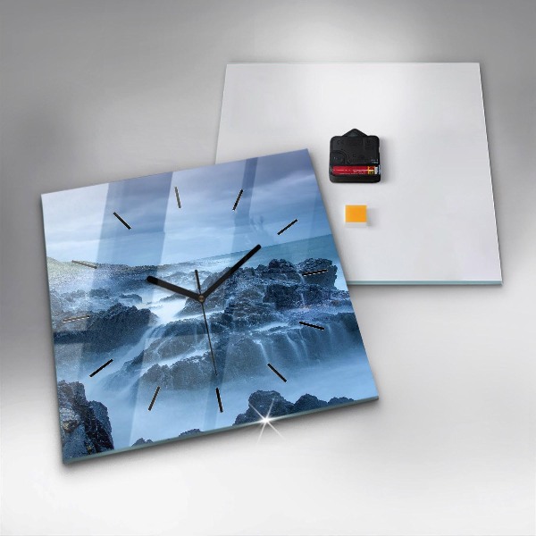 Szögletes fali üvegóra Világítótorony