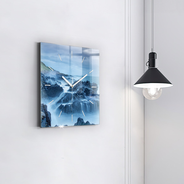 Szögletes fali üvegóra Világítótorony