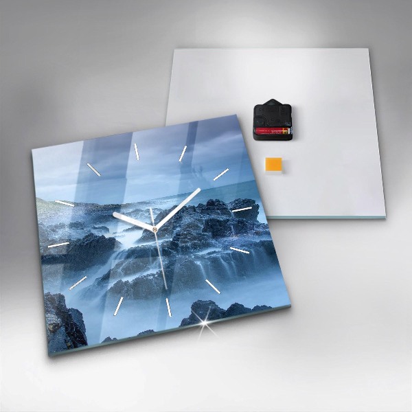 Szögletes fali üvegóra Világítótorony