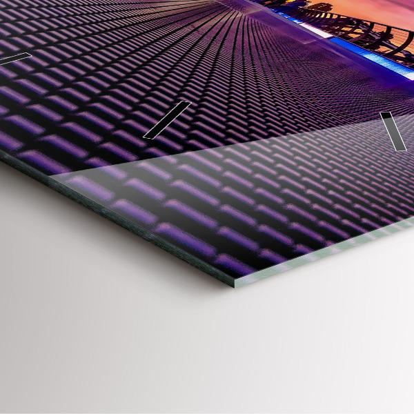 Szögletes fali üvegóra Szent Pál székesegyház