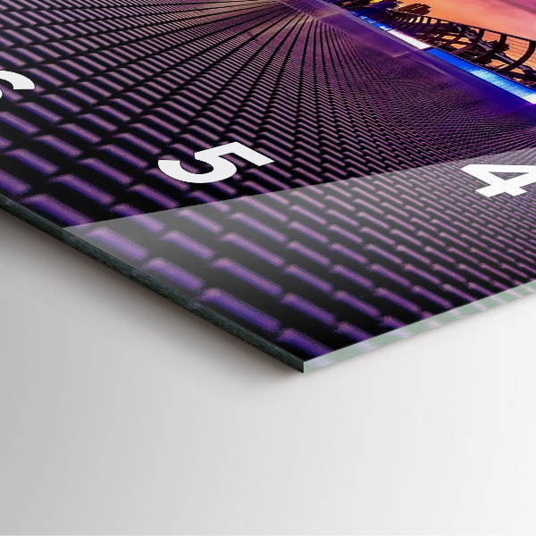 Szögletes fali üvegóra Szent Pál székesegyház