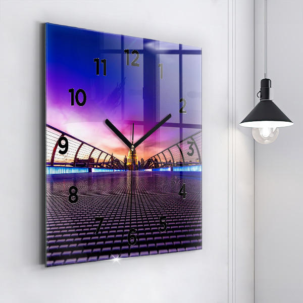 Szögletes fali üvegóra Szent Pál székesegyház