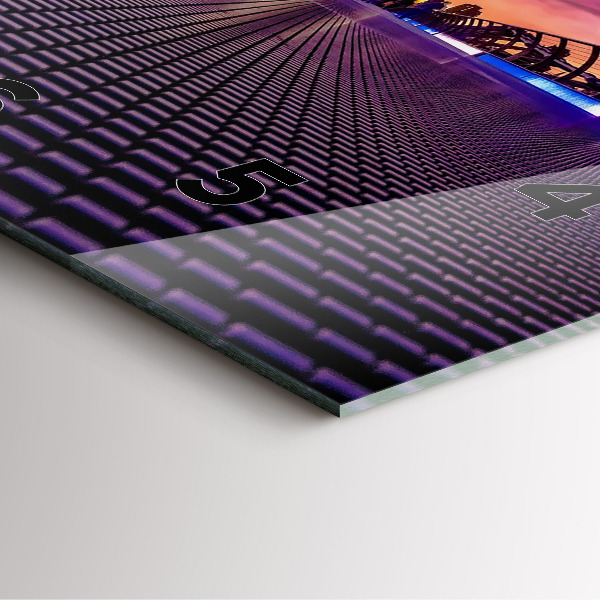 Szögletes fali üvegóra Szent Pál székesegyház