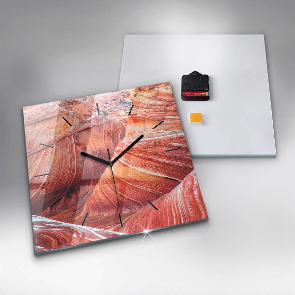 Szögletes fali üvegóra A festői Grand Canyon