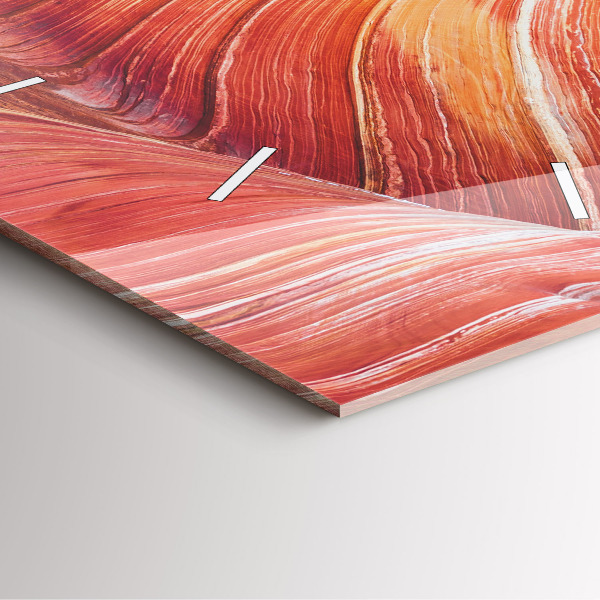 Szögletes fali üvegóra A festői Grand Canyon