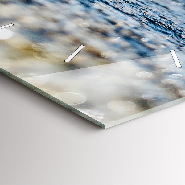 Szögletes fali üvegóra Vízi fotózás