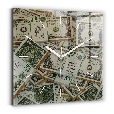 Szögletes fali üvegóra 1 amerikai dollár