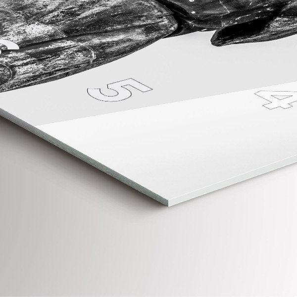 Szögletes fali üvegóra Szabadság-szobor Budapesten