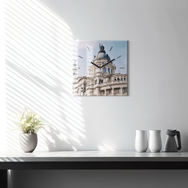 Szögletes fali üvegóra Szent István-bazilika