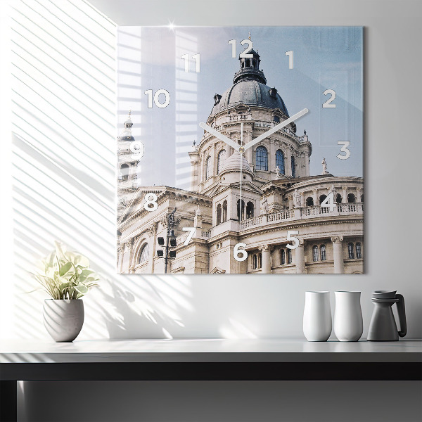 Szögletes fali üvegóra Szent István-bazilika