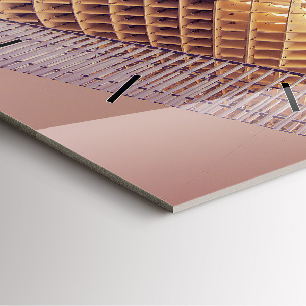 Szögletes fali üvegóra Nézőpont Sevillában