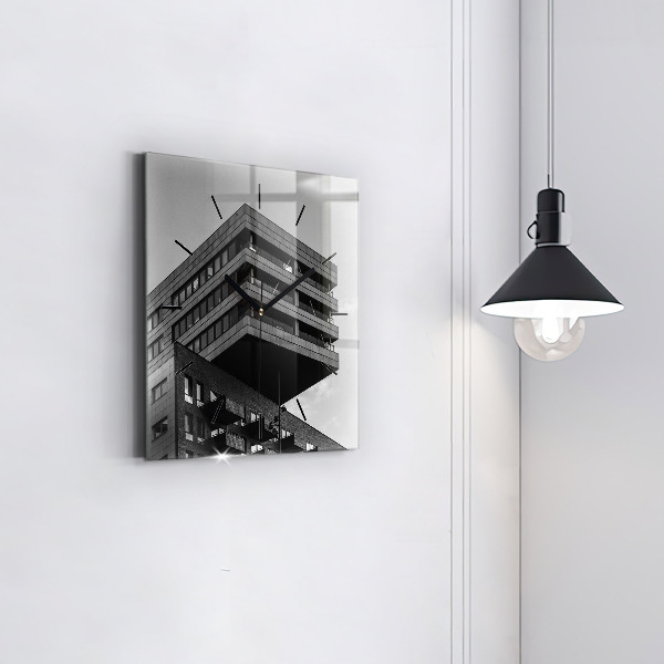 Szögletes fali üvegóra Építészet Amszterdamban