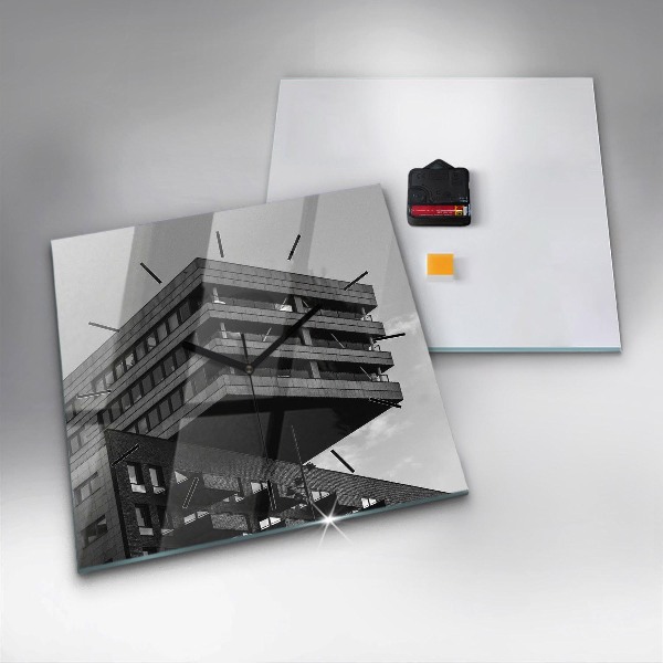 Szögletes fali üvegóra Építészet Amszterdamban