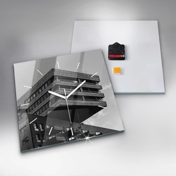 Szögletes fali üvegóra Építészet Amszterdamban