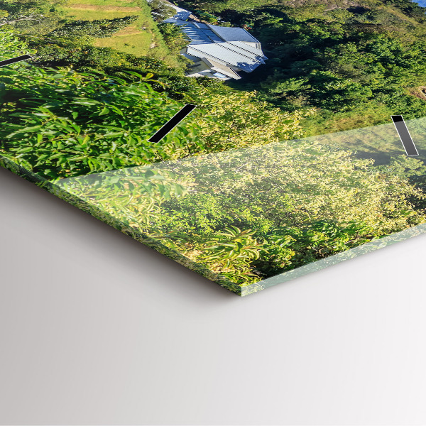 Szögletes fali üvegóra Chiang Mai Nemzeti Park