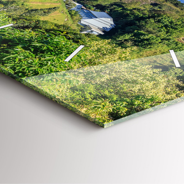 Szögletes fali üvegóra Chiang Mai Nemzeti Park