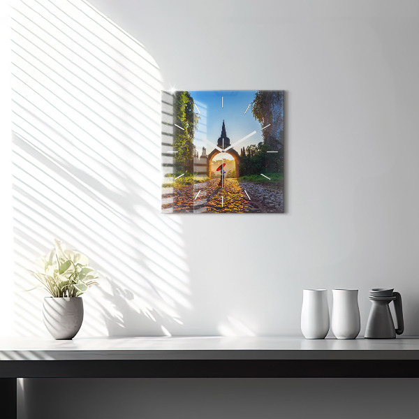 Szögletes fali üvegóra Surat Thani Park Thaiföld