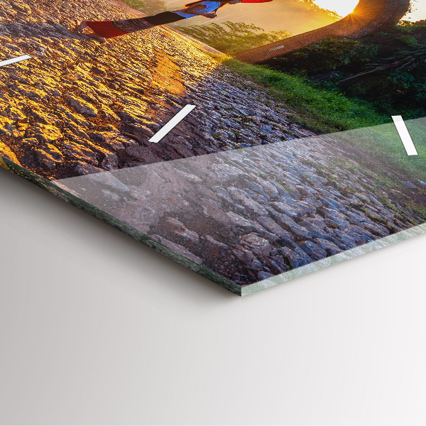 Szögletes fali üvegóra Surat Thani Park Thaiföld