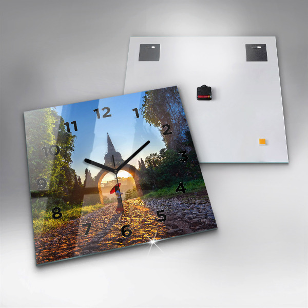 Szögletes fali üvegóra Surat Thani Park Thaiföld