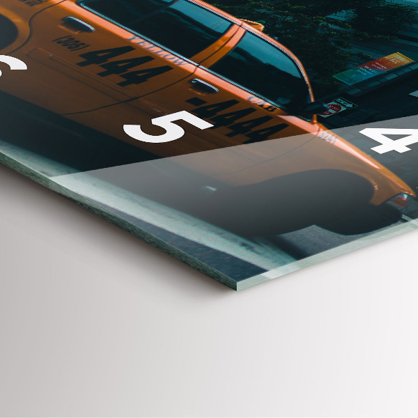 Szögletes fali üvegóra Miami, Florida