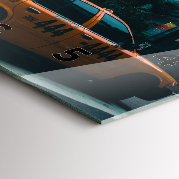 Szögletes fali üvegóra Miami, Florida