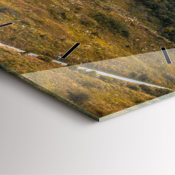 Szögletes fali üvegóra Szepesi vár Szlovákiában