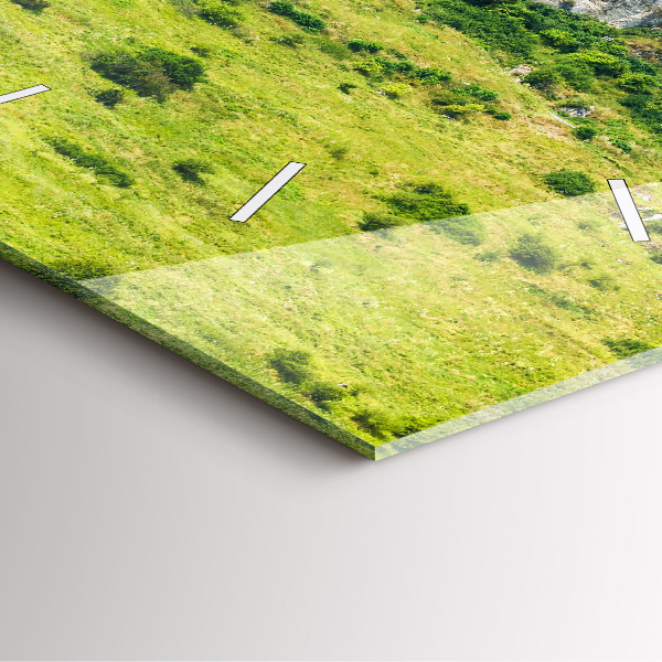 Szögletes fali üvegóra Szepesi vár Szlovákiában