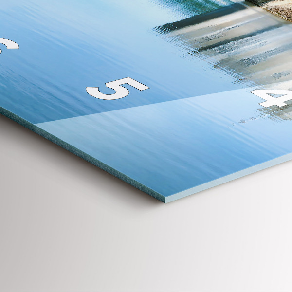 Szögletes fali üvegóra Leedsi kastély