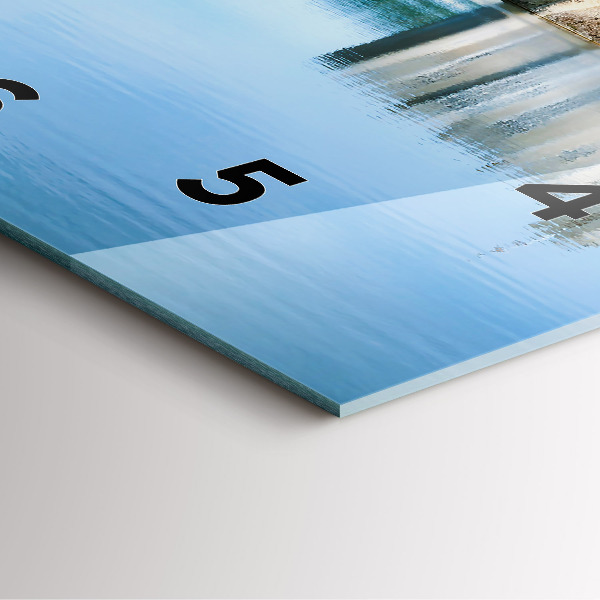 Szögletes fali üvegóra Leedsi kastély