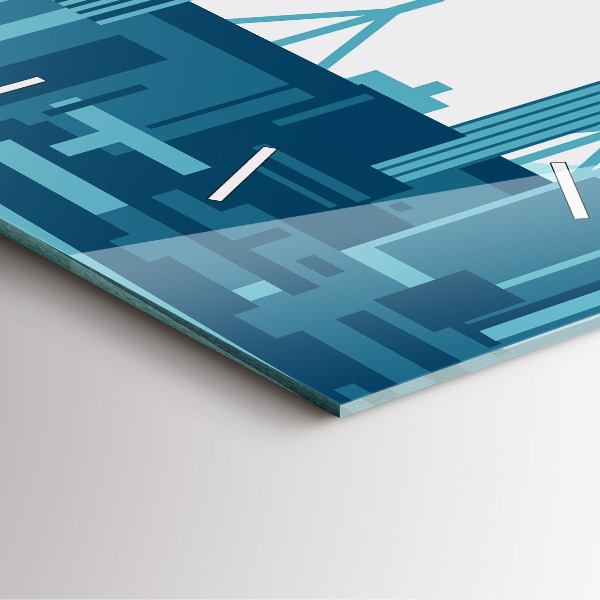 Szögletes fali üvegóra Építészet az USA-ban