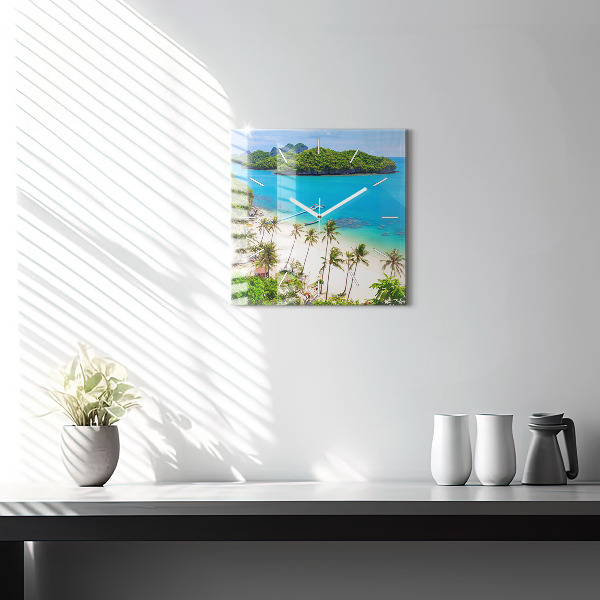 Szögletes fali üvegóra Thaiföldi Nemzeti Park